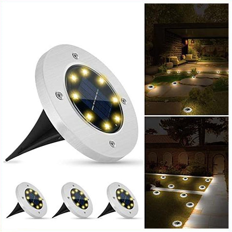 Solarna LED vrtna svetilka 4 kosi