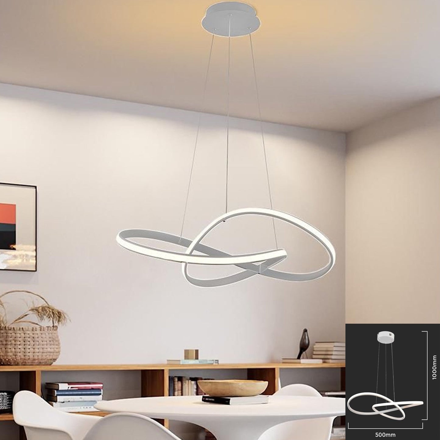 Infinity LED viseća svjetiljkaaInfinity LED viseča svetilka