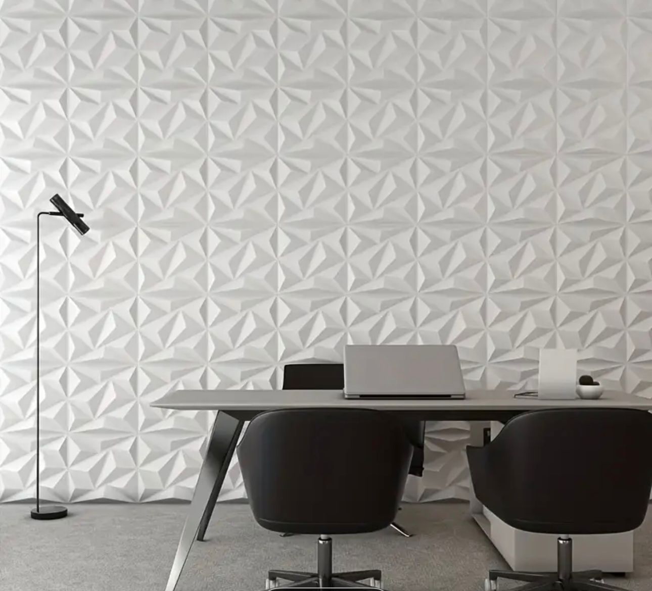 3D stenski paneli - geometrijski dizajn - 10 kosov
