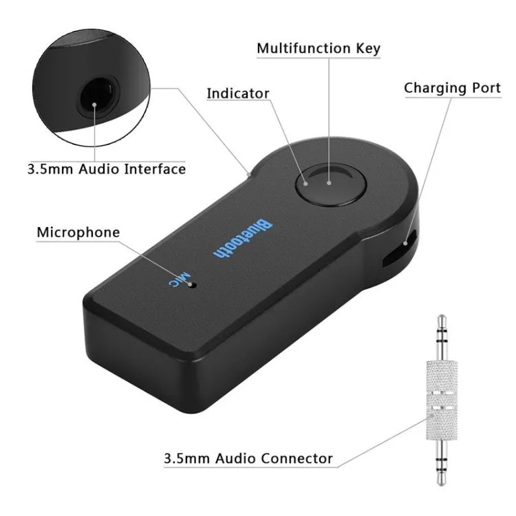 BLUETOOTH AUX SPREJEMNIK ZA AVTO