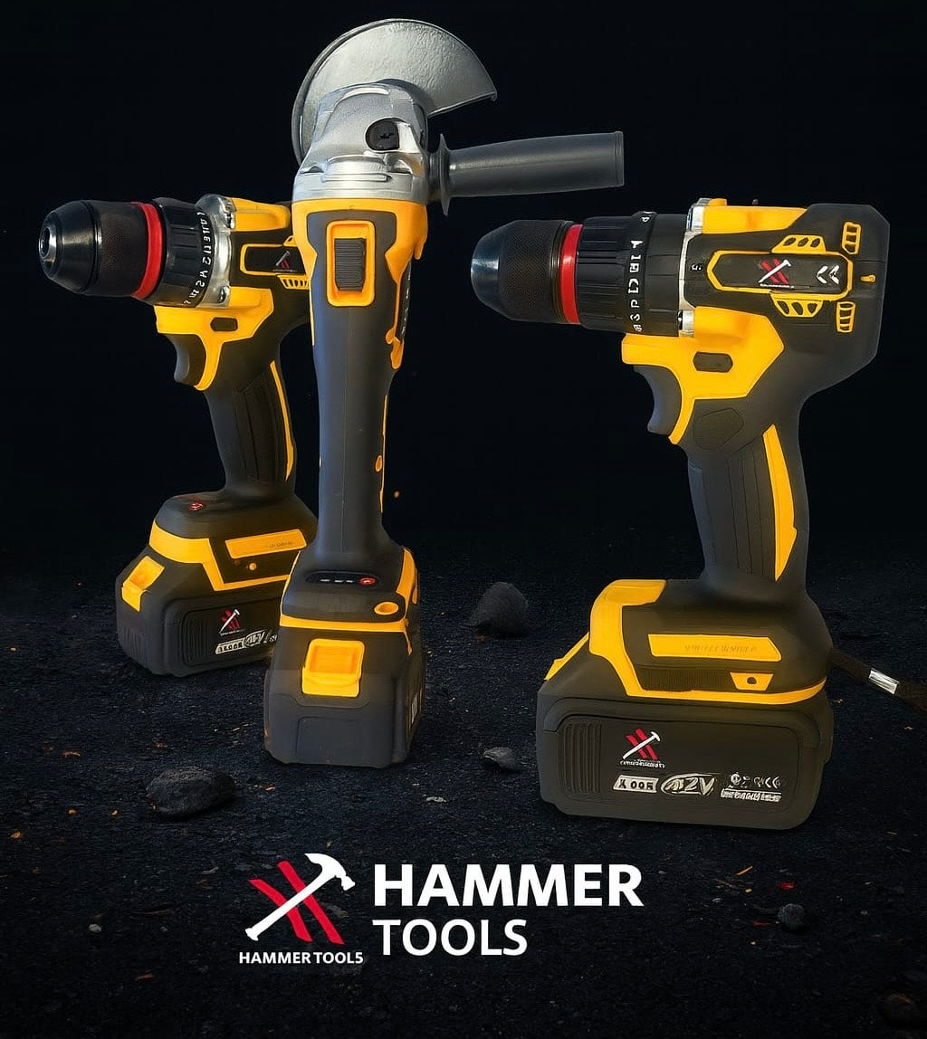 HAMMER TOOLS 5 v 1 set - 5 baterij 42V