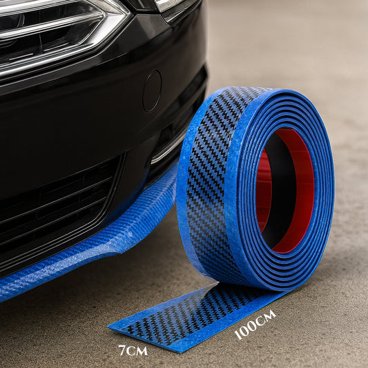 Carbon 5D zaščitni trak za avtomobil (100 cm × 7 cm)