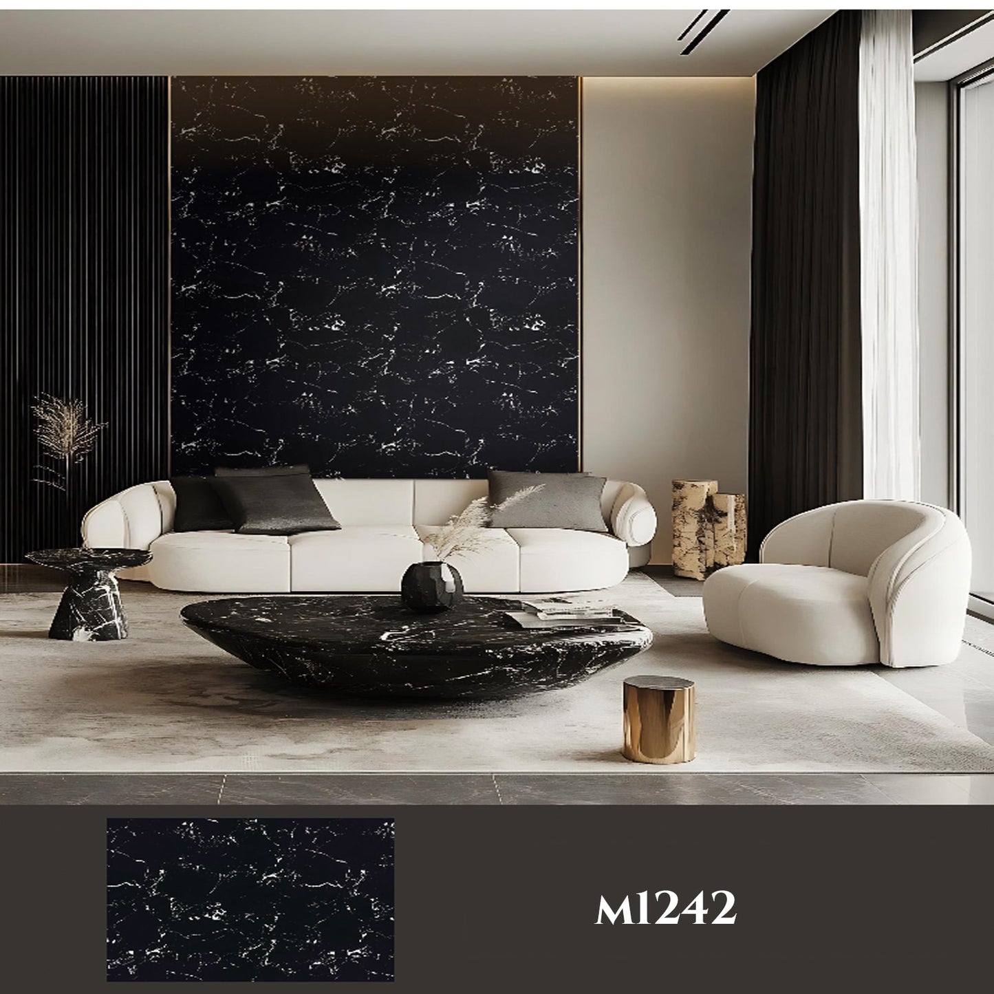 Samolepilna 3D PVC dekorativna folija 60x280 cm