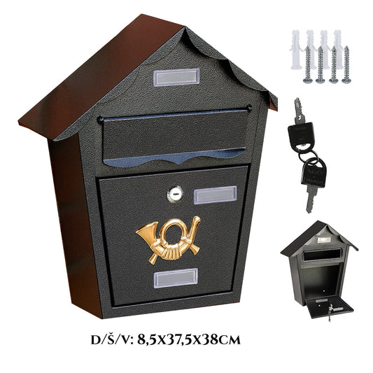 Poštni nabiralnik iz pocinkanega jekla