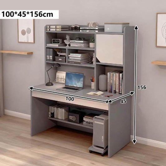 Moderna pisalna miza s policami