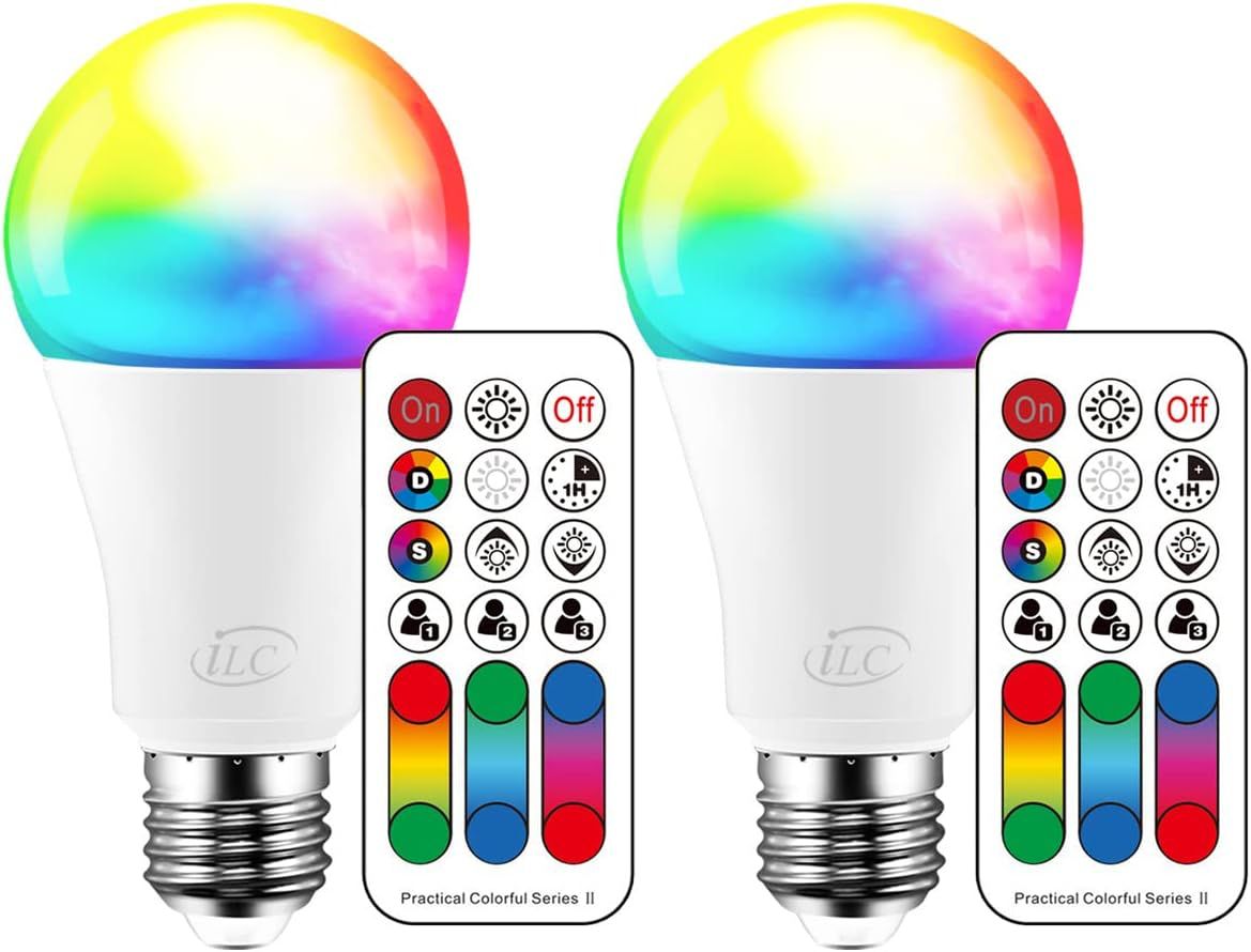 LED RGB ŽARNICA Z DALJINSKIM UPRAVLJALNIKOM