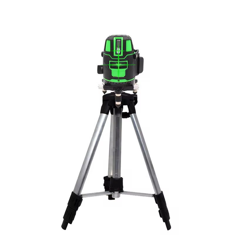 Laserski nivelir 2 bateriji + stojalo + zaščitna očala