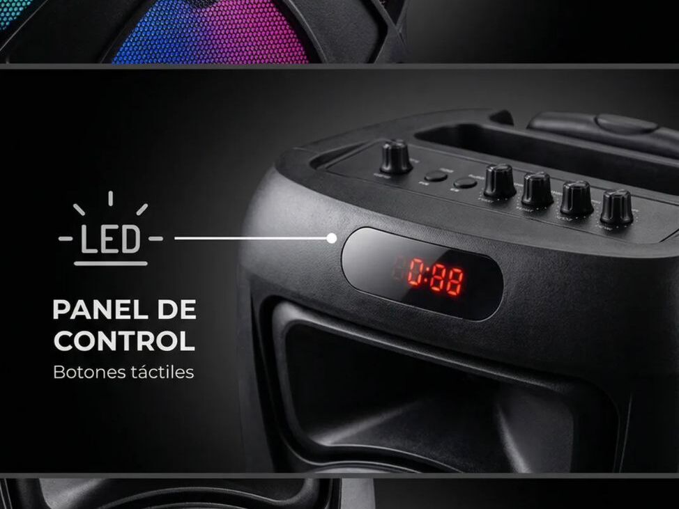 SuperBass 6000W Party zvočnik