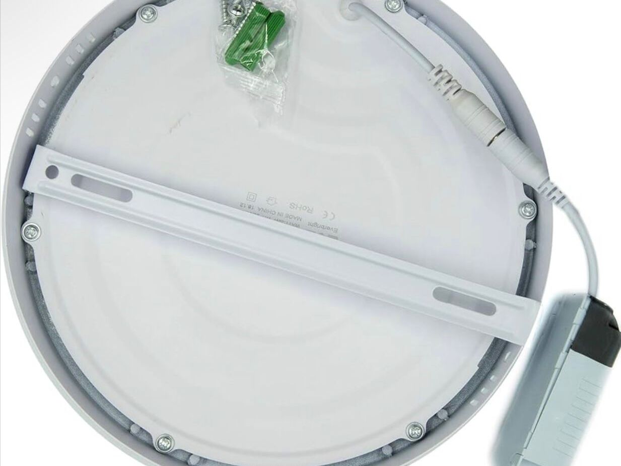 Okrogla LED stropna svetilka 24W