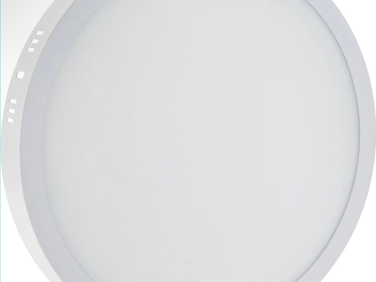 Okrogla LED stropna svetilka 24W