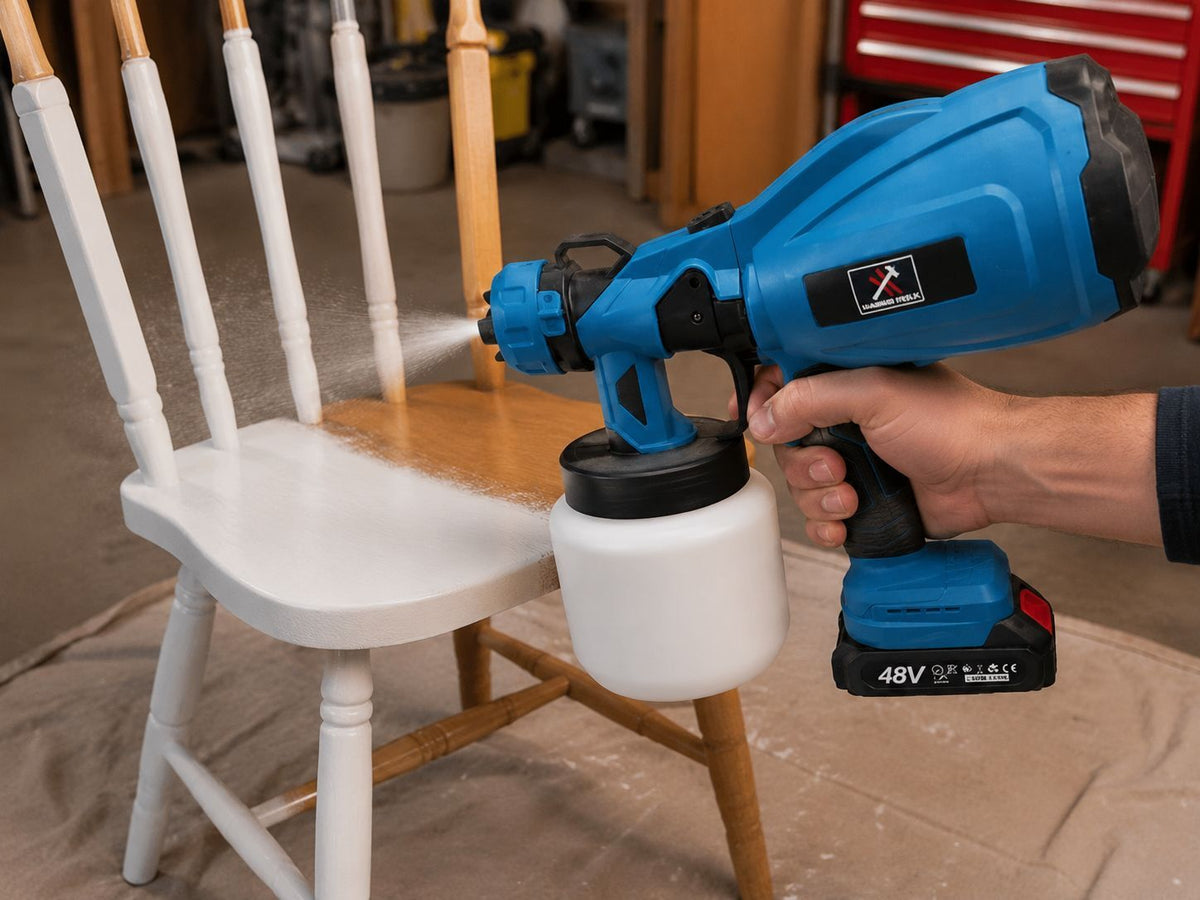 HAMMER TOOLS - razpršilec barve 48V, 800W + 800 ml