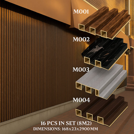 3D Stenski Paneli - Set 8 m²