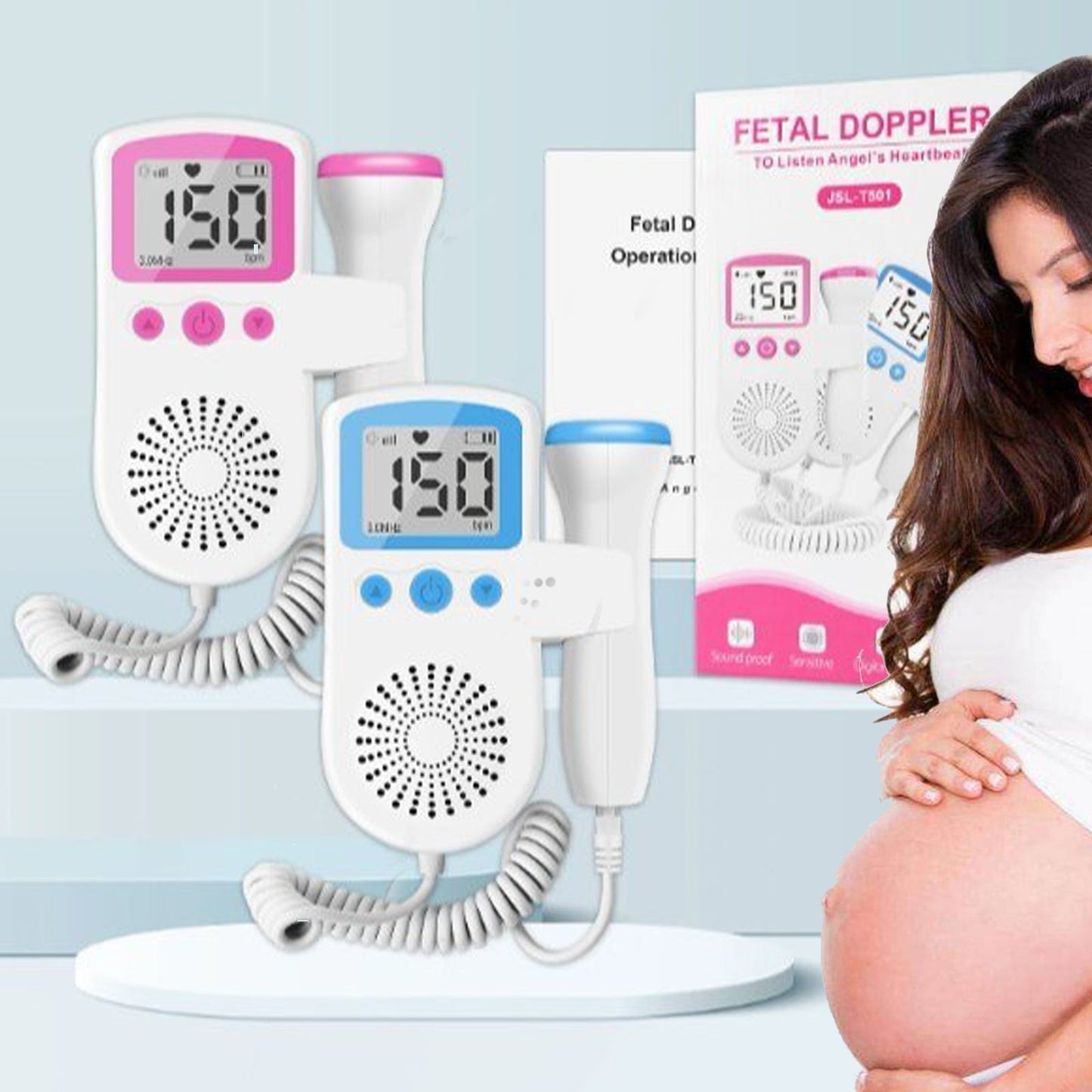 FETALNI DOPPLER (VARUŠKA) DOMAČI ULTRAZVOK ZA NOSEČNICE