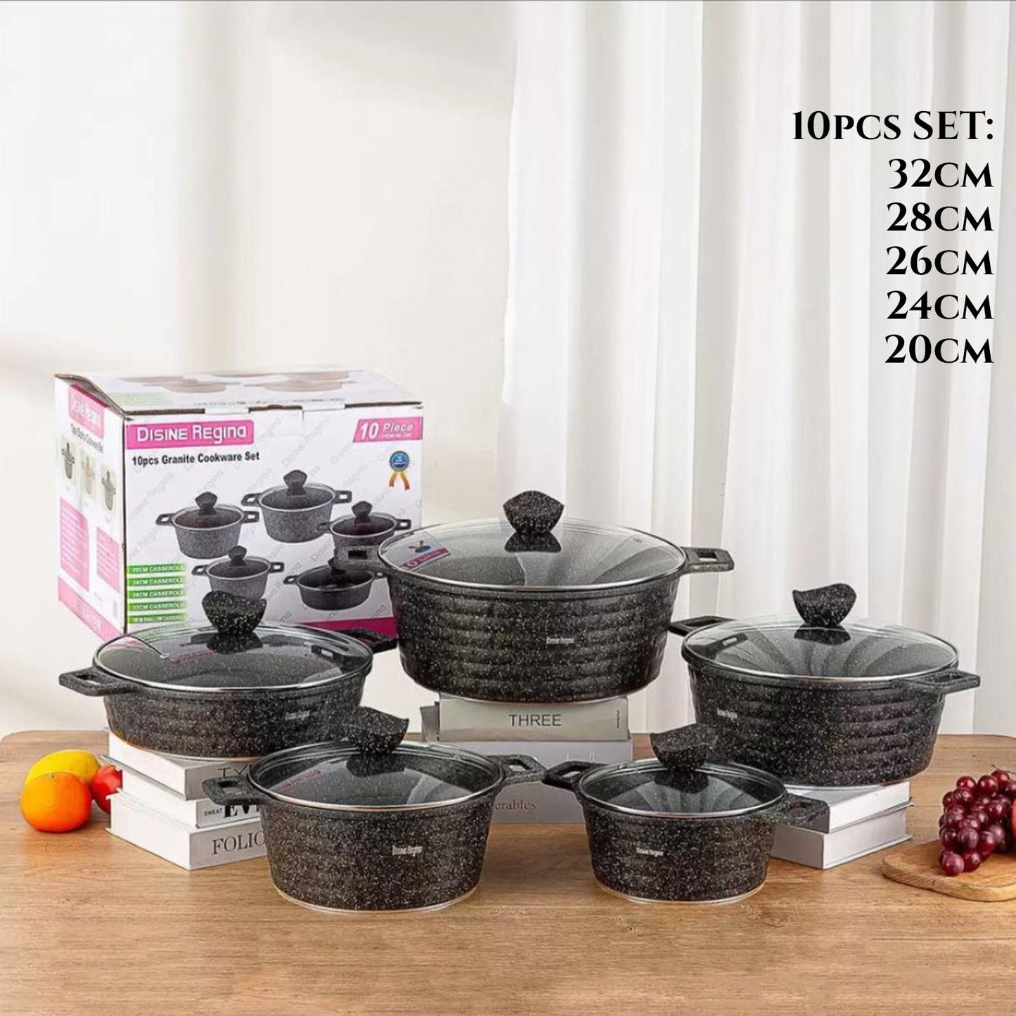 Komplet loncev GRANIT premium - 10 kosov