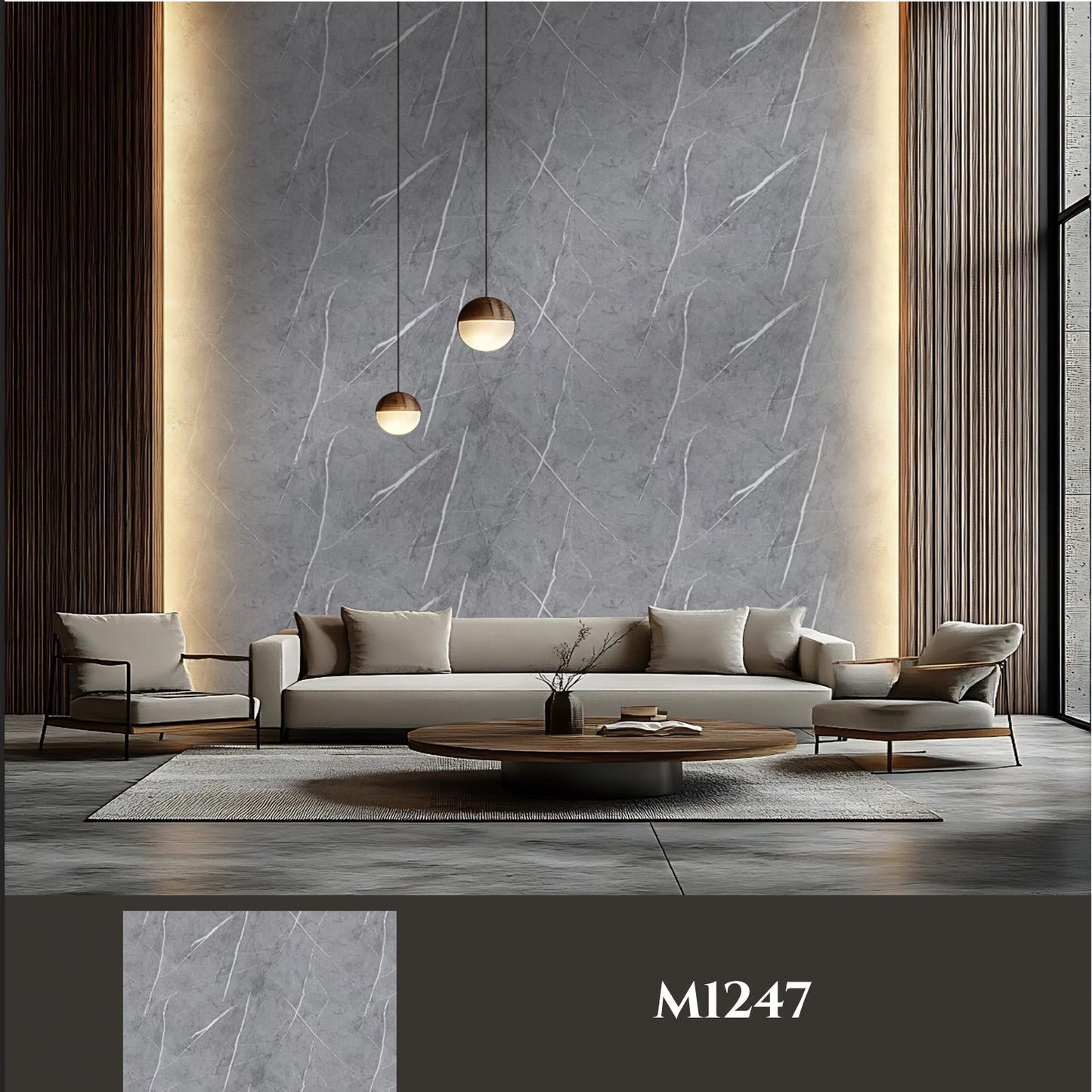 Samolepilna 3D PVC dekorativna folija 60x280 cm