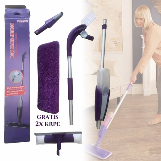Škropilni mop z dvema brezplačnima mopoma