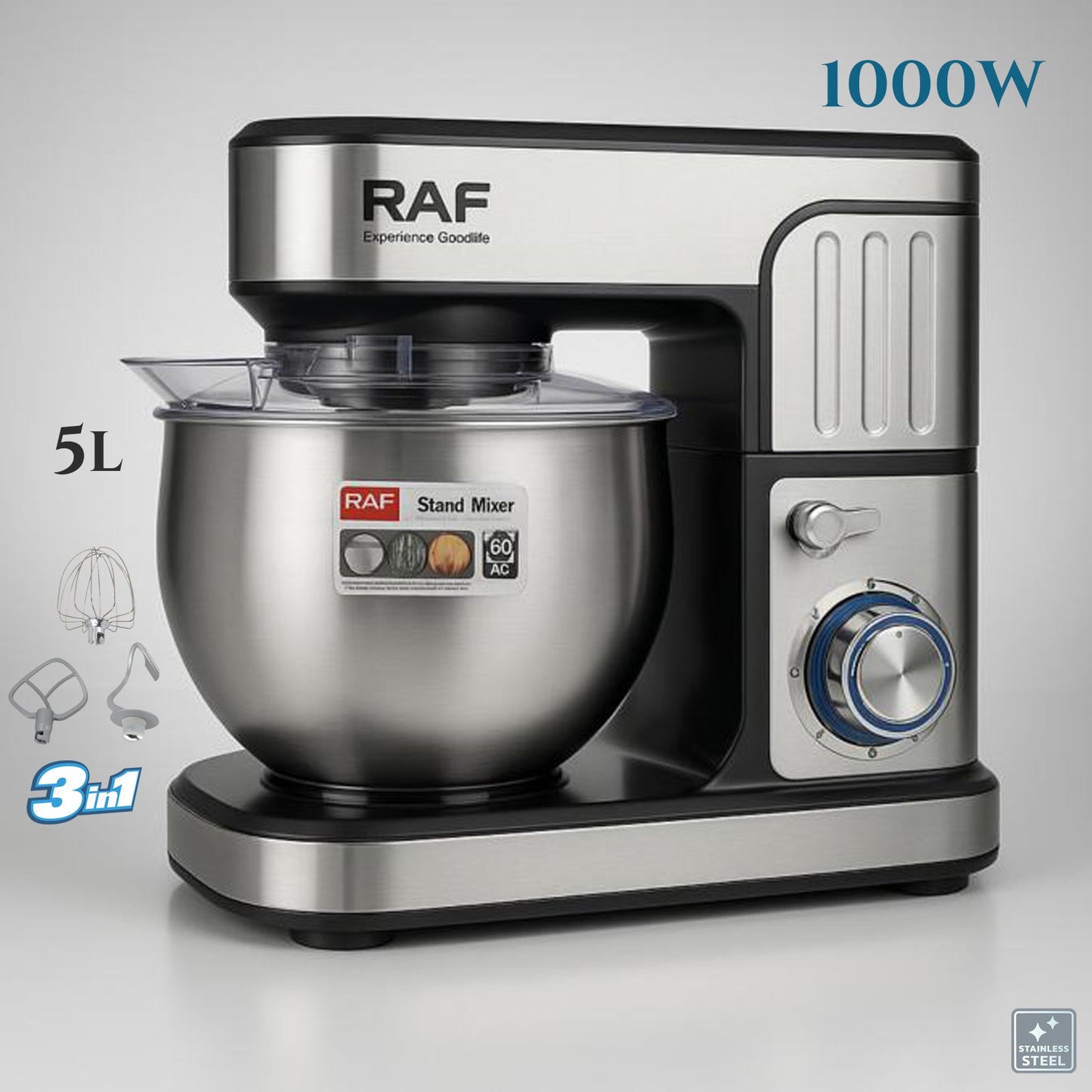 RAF Samostoječi mešalnik 5L - 1000W moči