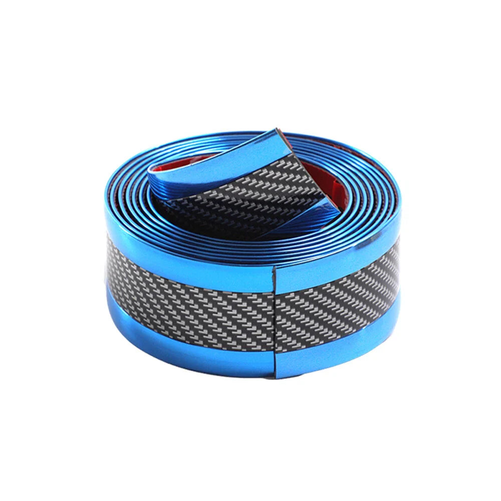 Carbon 5D zaščitni trak za avtomobil (100 cm × 7 cm)