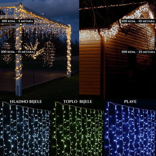 LED BOŽIČNE VISEČE LUČKE