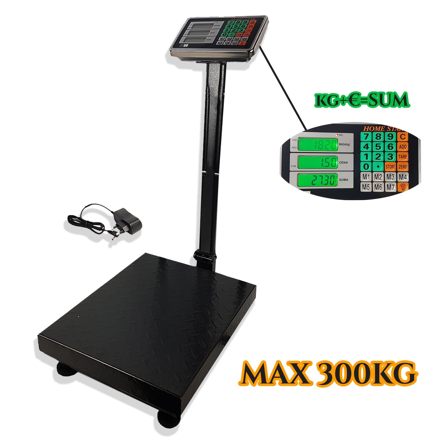 Digitalna platformna tehtnica do 300 kg