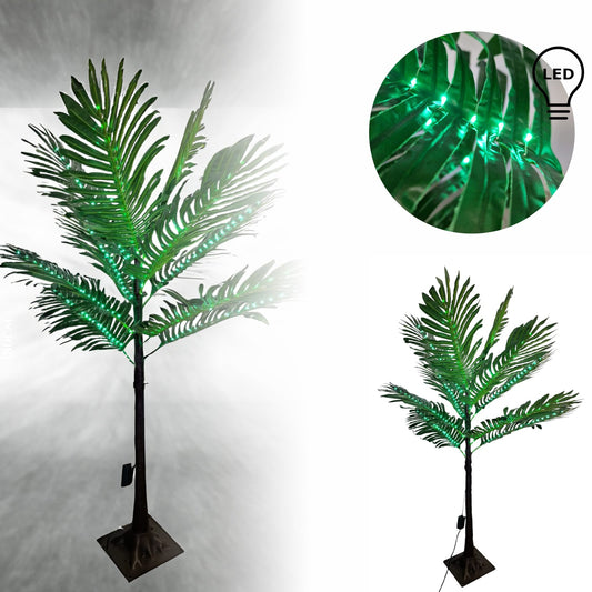 LED OSVETLITEV DEKORATIVNA PALMA S STOJALOM 120CM/150CM/180CM